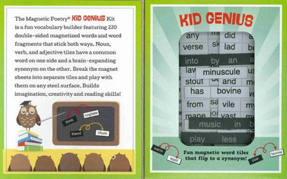 Magnetic Poetry - First Words Kit - Words for Refrigerator - Write Poems and Letters on The Fridge - Made in The USA