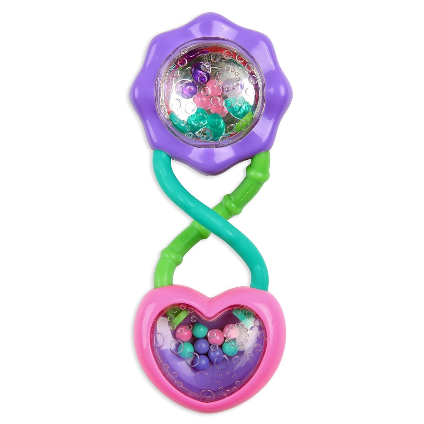 Bright Starts Soothers & Shakers 7pc Gift Set - BPA-Free Baby Rattles, Teethers and Stroller Toys, Unisex, Newborn+
