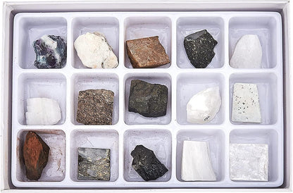Toysmith Crystal Growing Kit, Crystal Mining Kit, Rock Science Kit, and Mineral Science Kit; Geology Science Set