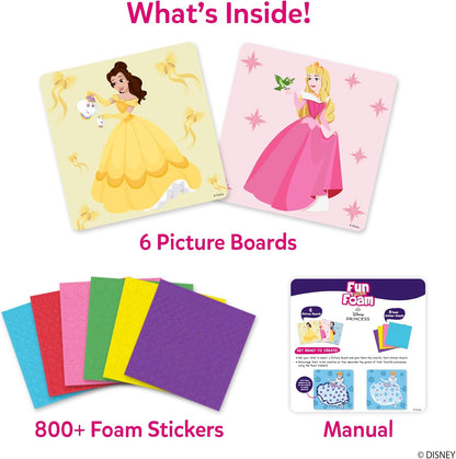 Skillmatics Foam Sticker Art Activity - Animals, Mess-Free Fun for Kids, 800+ 3D Foam Stickers, DIY Felt Craft Kits, Gifts for Boys & Girls Ages 3, 4, 5, 6, 7