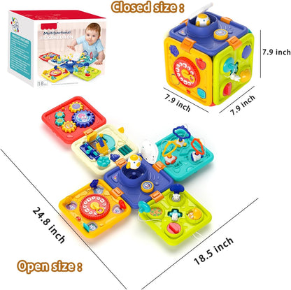 Toys for 1 2 Year Old Boy Montessori Busy Board Educational Learning Toddler Toys One Year Old Boy and Girl Gifts
