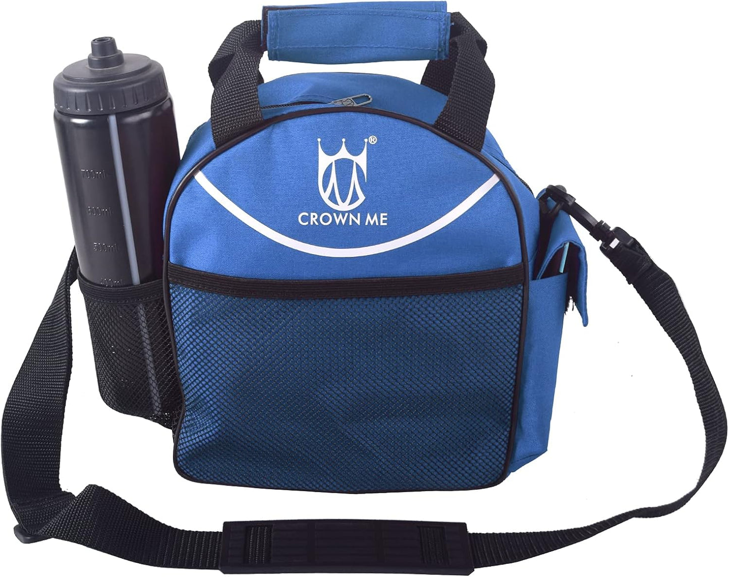 CROWN ME Disc Golf Set with 6 Discs and Mini Disc and Starter Disc Golf Bag