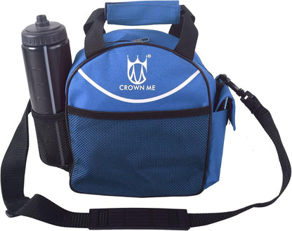 CROWN ME Disc Golf Set with 6 Discs and Mini Disc and Starter Disc Golf Bag