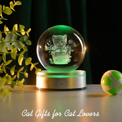 IFOLAINA 3D Solar System Crystal Ball Model Gift Space Astronomy Gift Planets Multicolor Universe Globe Ball Science Astrophysics Gift Night Light Kids Bedroom Adults Gift