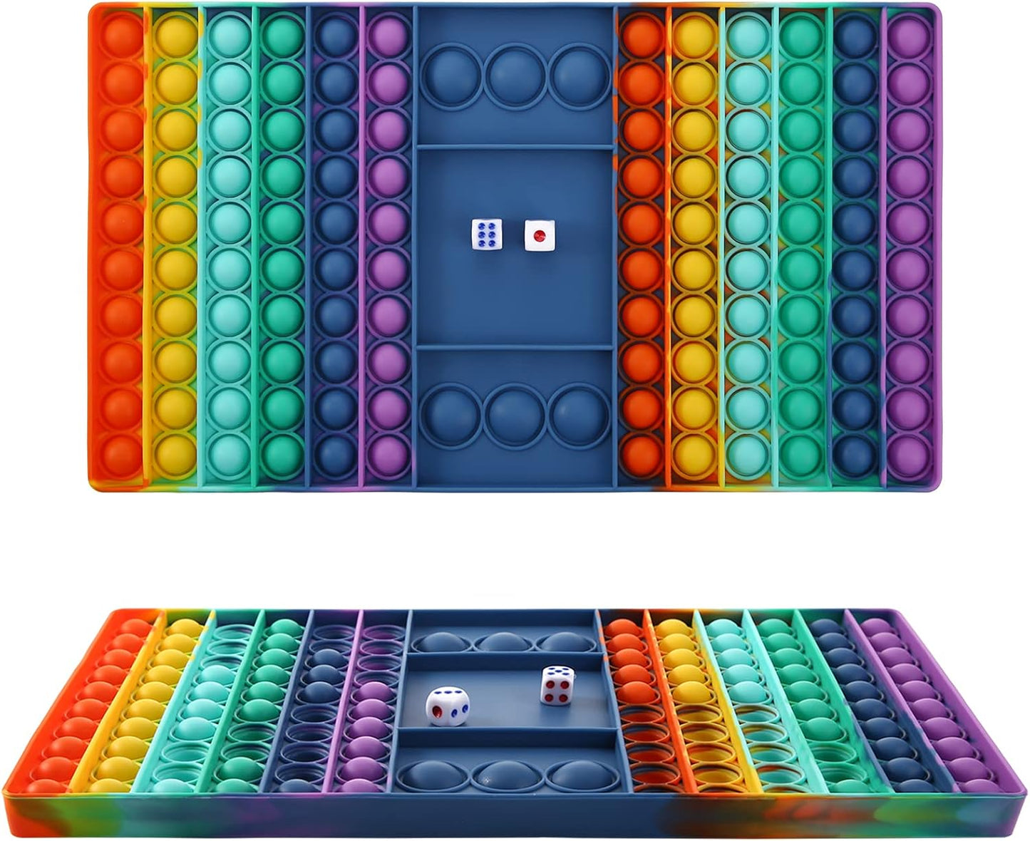 Pop Games Sensory Fidget Toy, Pop Board Math Games for Kids Family Games Multiplication Game, Stress Relief Toys for Girls Boys with Autism ADHD Birthday Gifts for Kids
