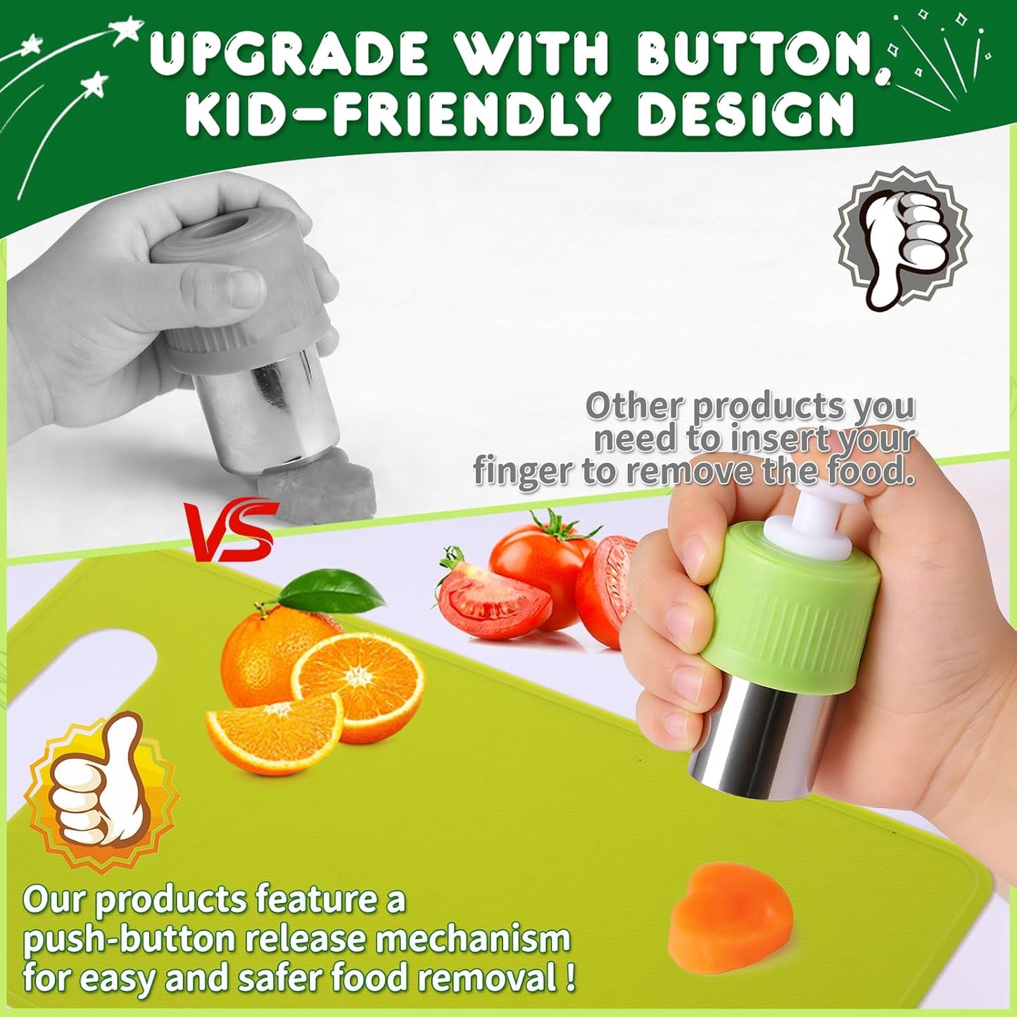 16PCS Kids Cooking Set with Safe Peeler – Montessori Kitchen Tools for Kids Real Kids Knife Set Child-Safe Plastic Knives Toddler Cooking Set Toy Suitable for Ages 3-10 for Toddler