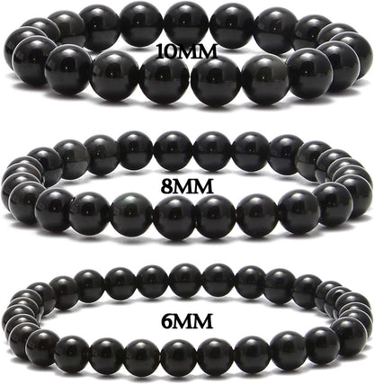NCB 100pcs Original Natural Stone Beads Gemstone Round Loose Beads 6mm 8mm 10mm (Blue Aventurine, 6mm 100Beads) - Colors A