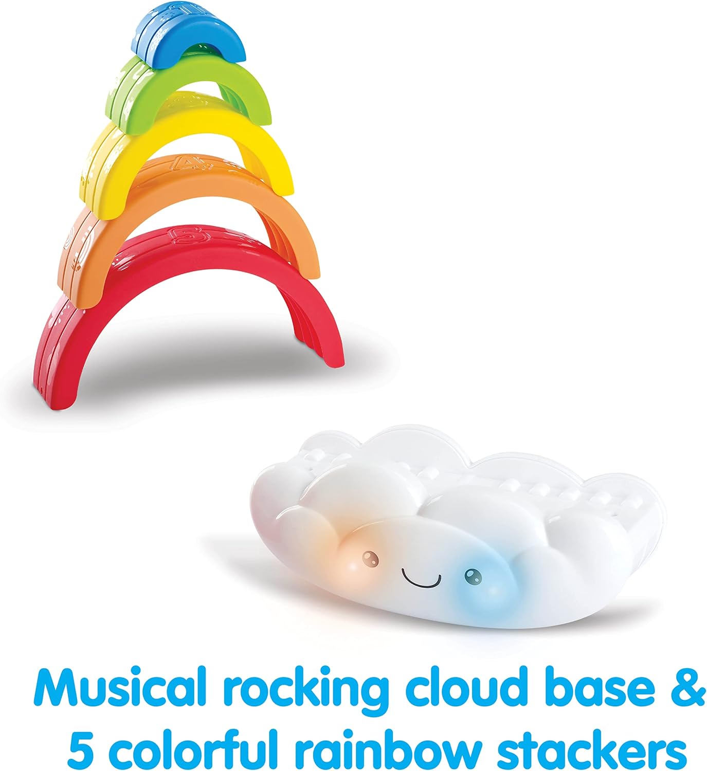 Kidoozie Lights ‘n Sounds Shape Sorter - Toddler Toy for Ages 9-24 Months - Helps Develop Hand-Eye Coordination and Problem Solving Skills!