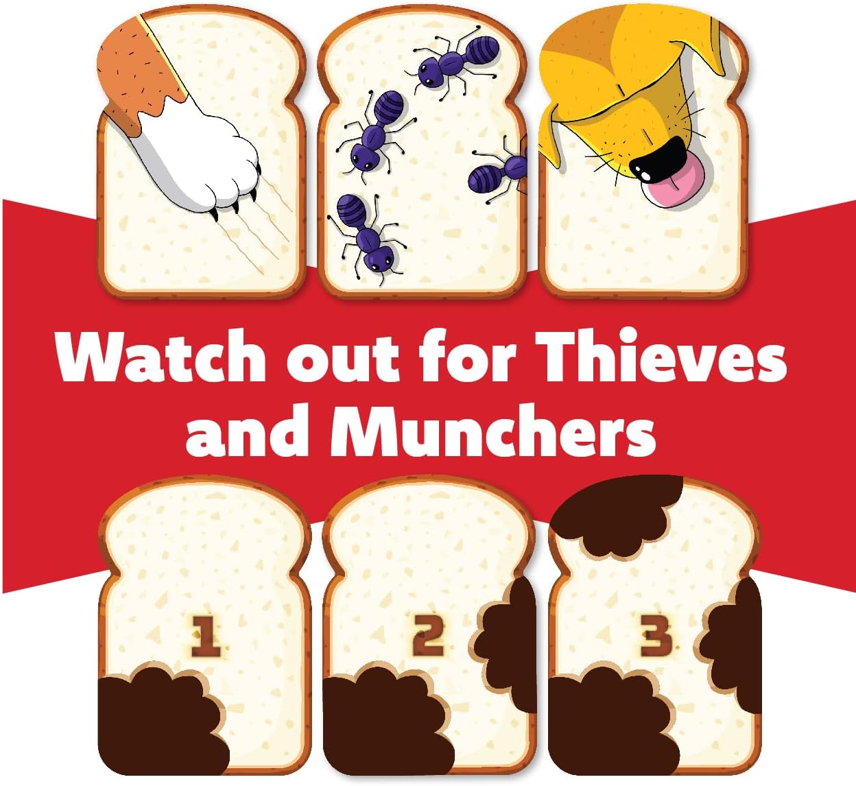 Gamewright – Slamwich – A Fast Flipping Card Game for Kids – Ages 6 and Up – Great for Family Game Night