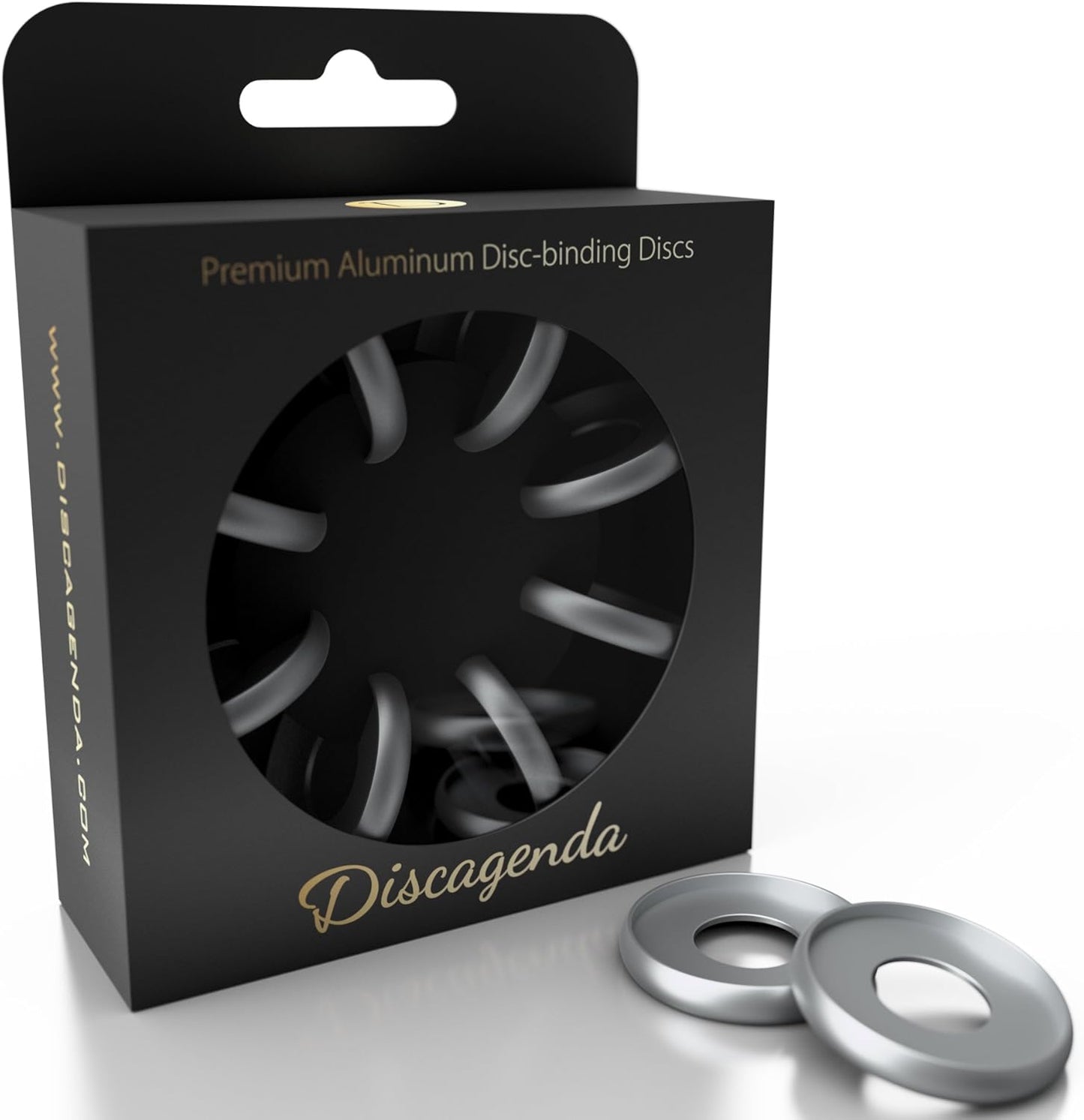 Discagenda Discbound Discs (Gold, 9 Piece 1.65in)