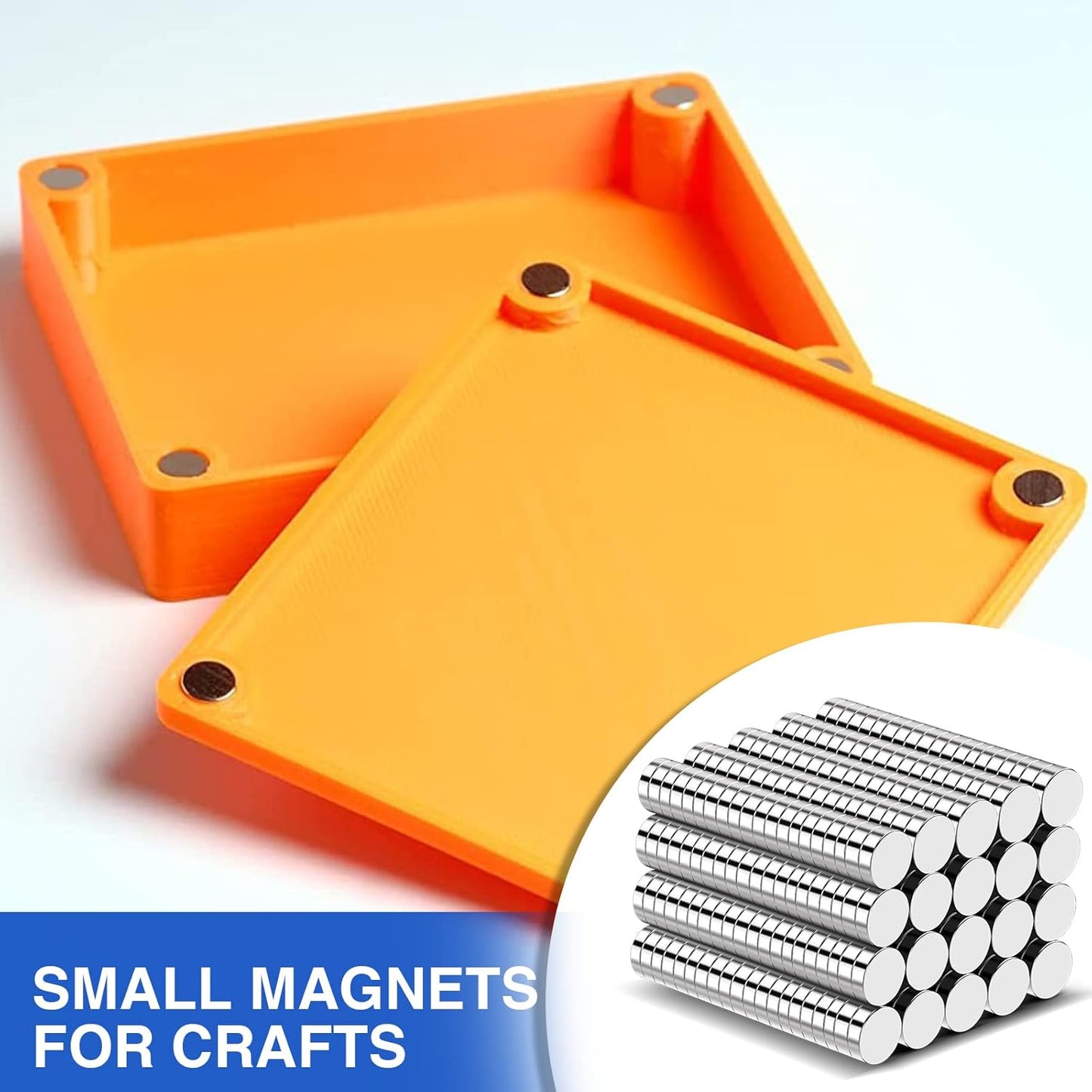 320Pcs Small Neodymium Magnets, 6x2mm Small Rare Earth Magnet Mini Magnets for Whiteboard, Office, School, STEM Measurement Kit, 3D Printing,Science Experiments