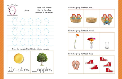My First Learn-to-Count Workbook: Practice for Kids with Pen Control, Counting Skills, Numbers, and More! (My First Preschool Skills Workbooks)