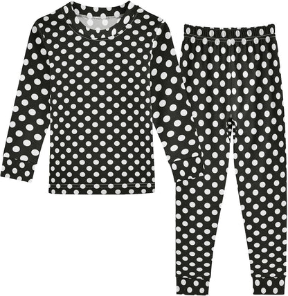 ALAZA Shark Starfish Palm Tree 2 Piece Pajama Set Long Sleeve Top and Pants Sleepwear Unisex - Colors A