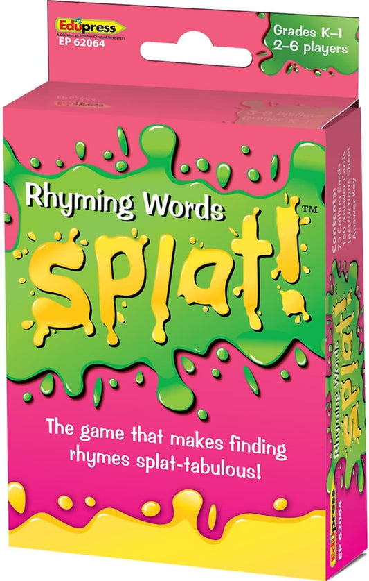 Teacher Created Resources Rhyming Words Splat™ Game Grades K-2 (EP62064)
