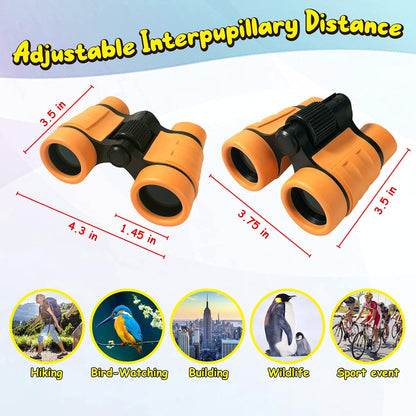 ESSENSON Binoculars for Kids Toys Gifts for Age 3, 4, 5, 6, 7, 8, 9, 10+ Years Old Boys Girls Kids Telescope Outdoor Toys for Sports and Outside Play, Bird Watching, Birthday Presents(Blue)