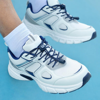 RJ-Sport Tieless Elastic Shoe Laces - Heavy Duty No Tie Shoelaces for Kids and Adult with Strong Lock and Speed Shoestrings