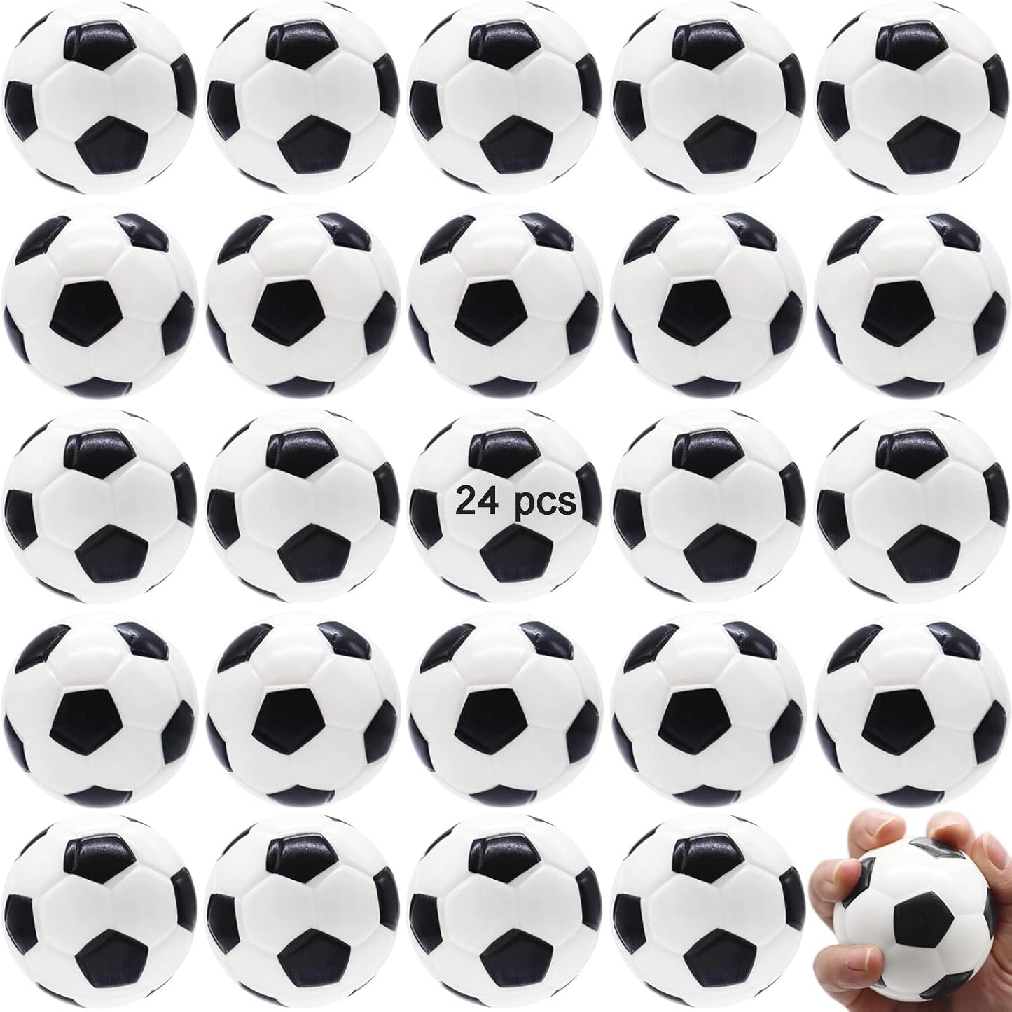 24 PCS Globe Squeeze Balls,2.5 Inch Foam Squeeze Balls for Kids,School,Classroom,Party Favors