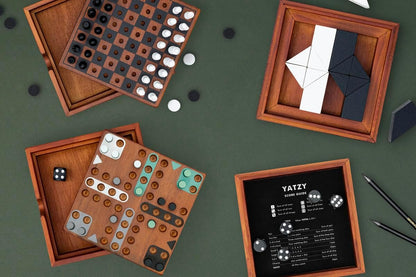 Iron & Glory Shapeshifter Wooden Board Game | Board Games for Family Night | Coffee Table Decor | Family Board Games & 3D Puzzle | Puzzle Board & Wooden Living Room Decor