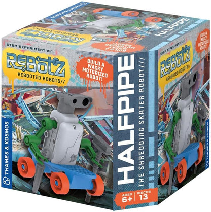 Thames & Kosmos - Rebotz: Knox - The Wacky Walking Robot - Engineering Science Kit - Educational Building Toys - Fun for Kids, Ages 6+ - 552004