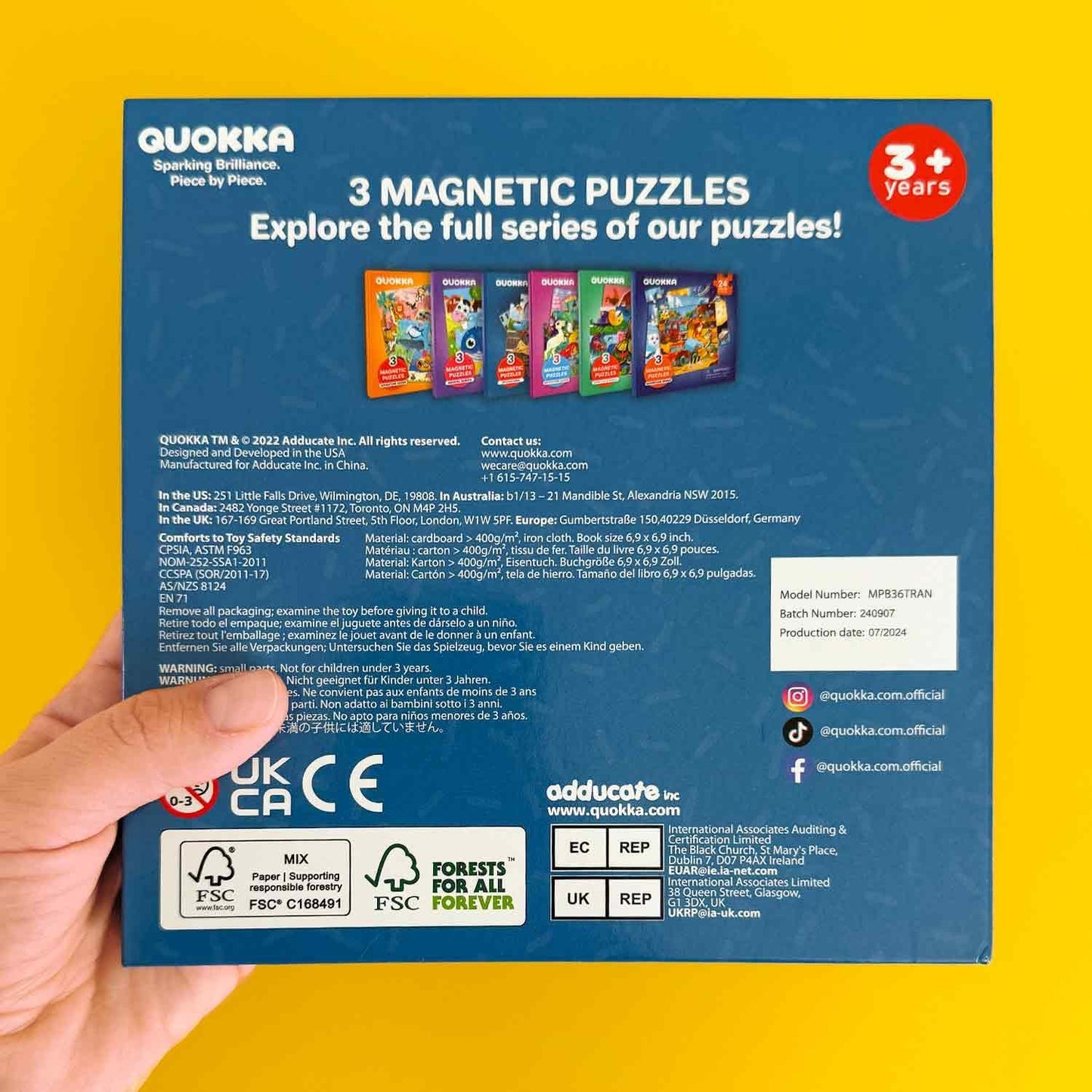 QUOKKA Magnetic Puzzles for Kids Ages 4-6 – Magnetic Fractions Learning Set for Kids 6-12 – Math Games for Homeschooling, Classrooms & Travel – 110 Magnets, 12 Task Pages, Marker – Toddler Travel Toys