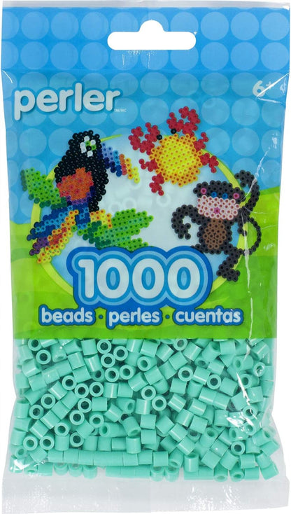 Perler Toothpaste Green Beads for Kids Crafts, 1000 pcs