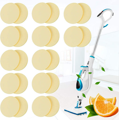 Maitys 24 Pcs Fragrance Discs Replacement Steam Mop Scent Practical Fragrance Compatible with Powerfresh and Symphony Series, Compatible with Model 1940, 1806 and 1132(Fresh Fragrances,24 Pcs)