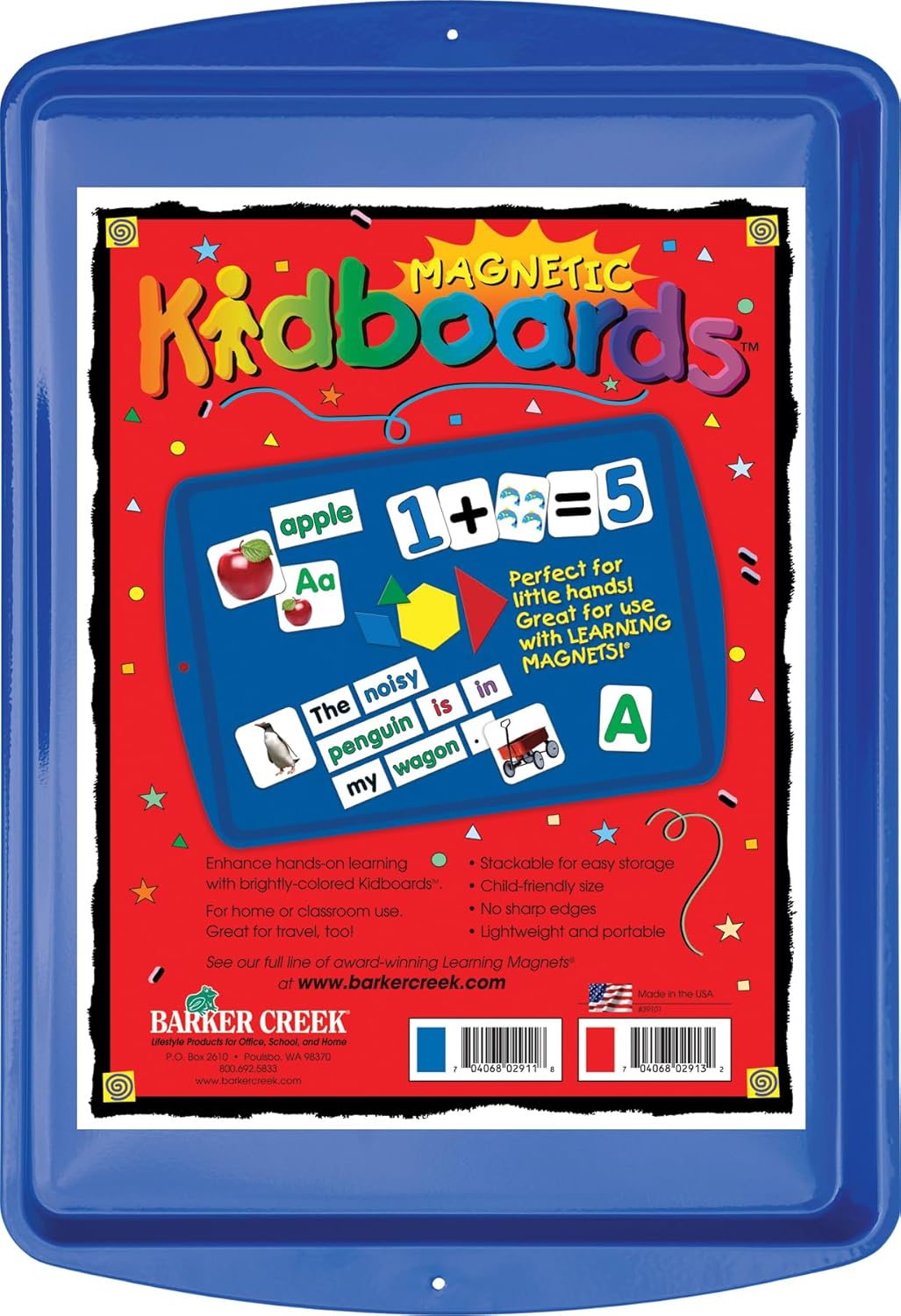 BARKER CREEK Learning Magnets, for Children, Picture Communication Symbol Magnets - High-Frequency Verbs & Companion Word Magnets (3000)