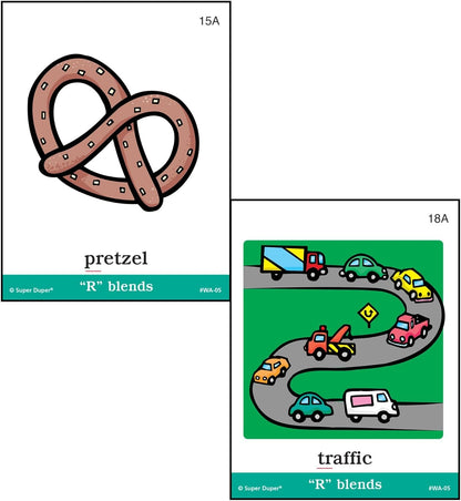 Super Duper Publications | Articulation R Blends Fun Deck | Vocabulary and Language Development Flash Cards | Educational Learning Materials for Children