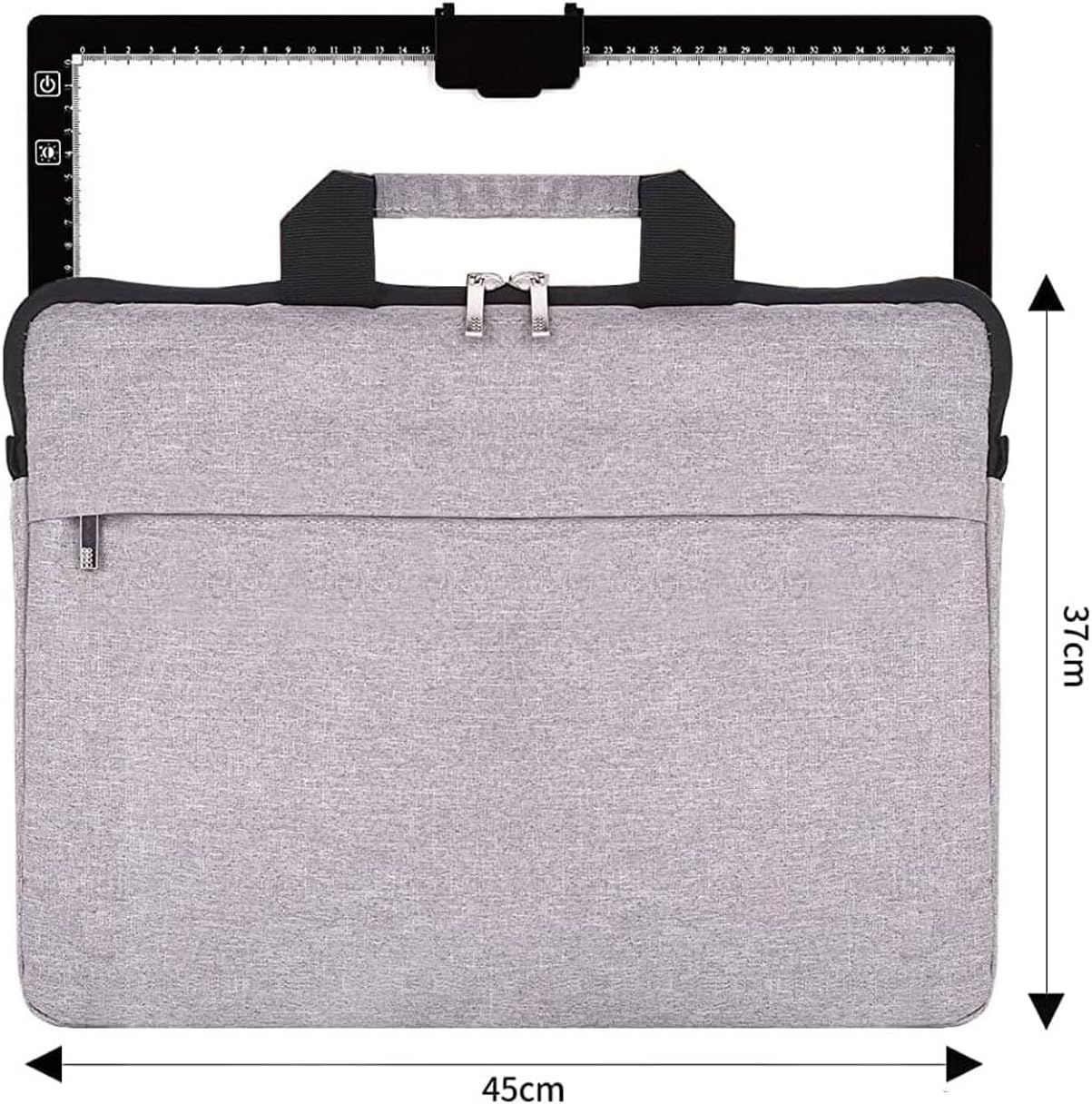 Rechargeable A3 Light Pad for Diamond Painting,Tracing Light Box with Stand and Clip,3 Colors Stepless Dimmable and 6 Levels of Brightness Light Board for Artists,Drawing,Sketching,Animation