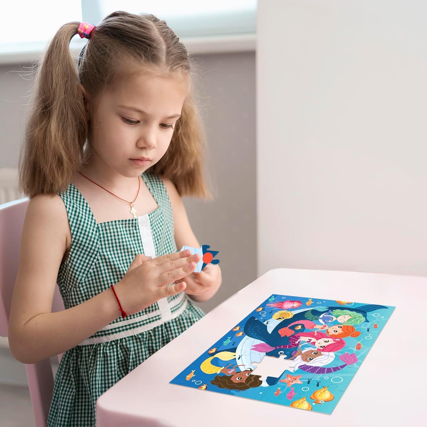 QUOKKA Puzzles for Kids Ages 3-5 - 30 Pieces Puzzles for Toddlers 2-4 - Sea World Learning Jigsaw Puzzles for Kids 4-6 Years Old - Educational Toys for Boy and Girl