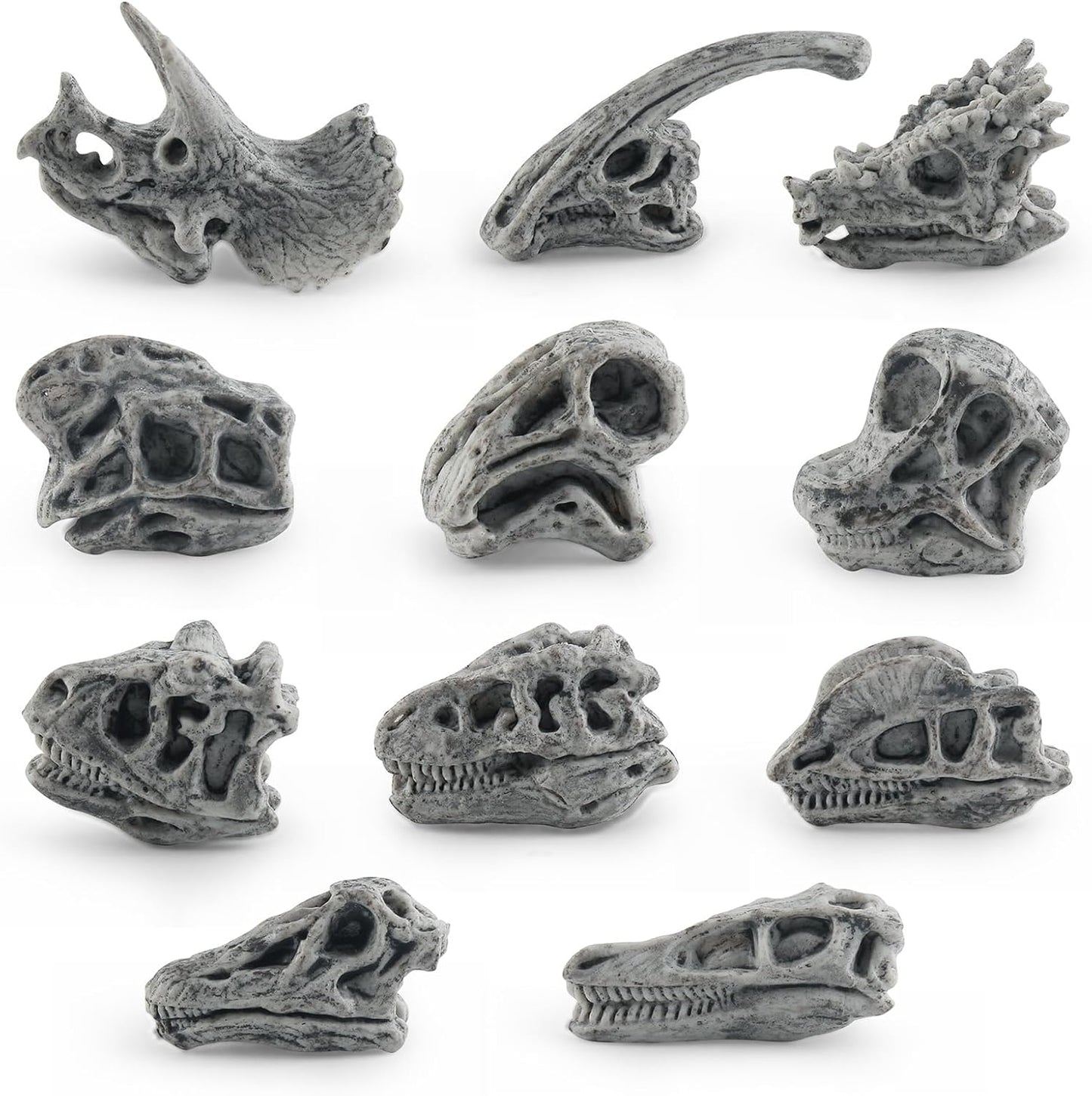 LC JoyCre Mini Dinosaur Bones for Kids Sandbox Toys - Realistic Fake Dinosaur Bones for Kids to Dig Up