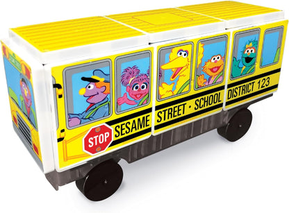 CreateOn “Sesame Street” Toys, Magnetic Kids’ Building Tiles from “Sesame Street” Books, Colors with Elmo Magnet Tiles, Educational Toys for Ages 3+, 17 Pieces