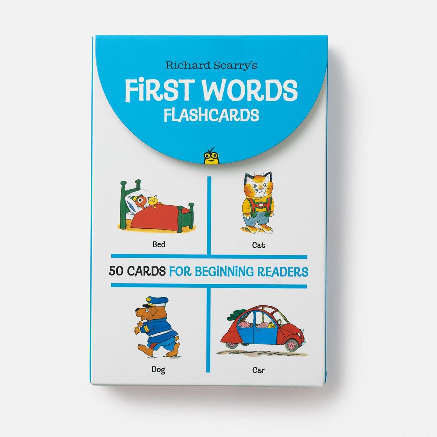 Richard Scarry's First Words Flashcards: 50 Cards for Beginning Readers