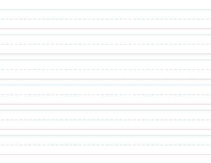 Practice Writing Pad - Primary tablet great for grades Kindergarten and up. (40 Sheets)