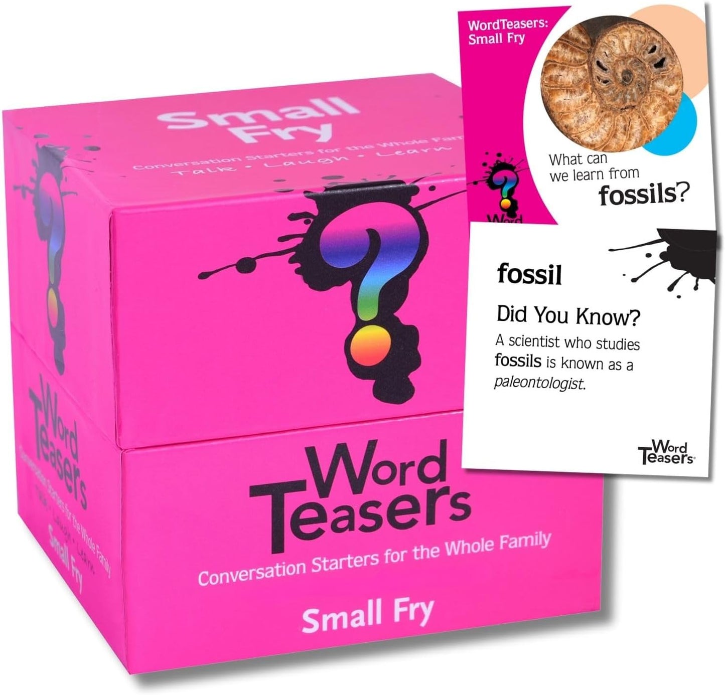 ? WORD TEASERS Junior - Vocabulary Word Game for Kids 8+ - Fun Family Conversation Starters - Reading Games for Elementary & Middle School - 150 Vocabulary Flash Cards/Conversation Cards