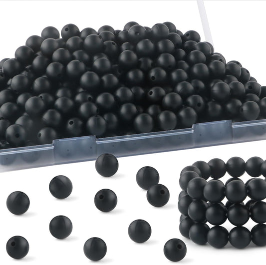 65Pcs 19mm Silicone Beads for Keychain Making Bracelet Necklace, Bulk Round Silicone Beads for Pens（Christmas Green） - Colors A