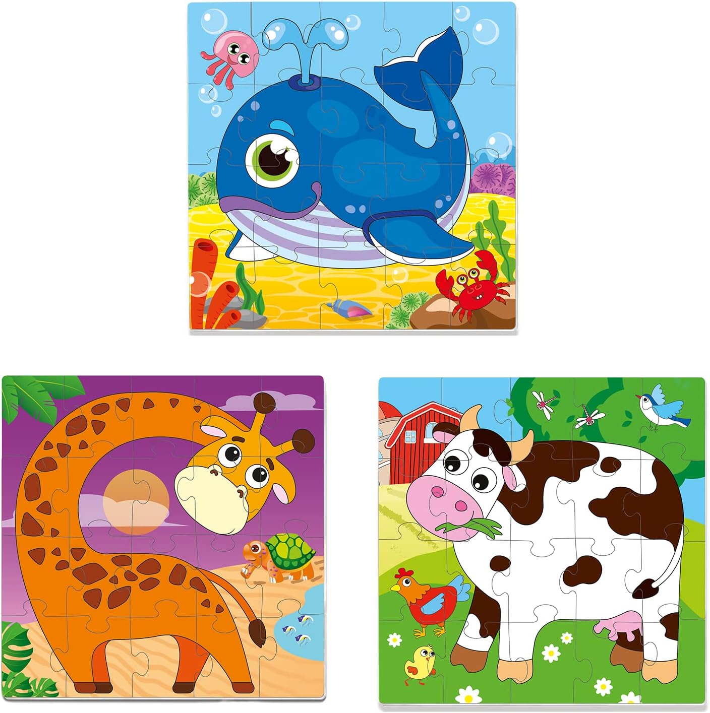 QUOKKA Magnetic Puzzles for Kids Ages 4-6 – Magnetic Fractions Learning Set for Kids 6-12 – Math Games for Homeschooling, Classrooms & Travel – 110 Magnets, 12 Task Pages, Marker – Toddler Travel Toys