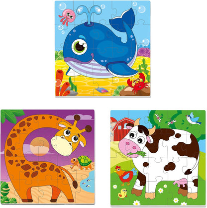 QUOKKA Magnetic Puzzles for Kids Ages 4-6 – Magnetic Fractions Learning Set for Kids 6-12 – Math Games for Homeschooling, Classrooms & Travel – 110 Magnets, 12 Task Pages, Marker – Toddler Travel Toys