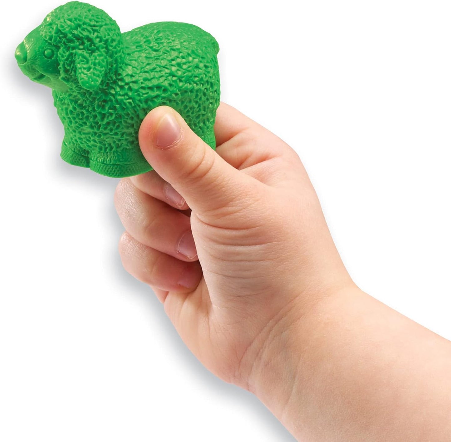 Learning Resources Jumbo Farm Counters, Farm Animals - 30 Pieces, Ages 18+ months Toddler Learning Toys, Preschool Toys, 5 Animals in 6 Colors