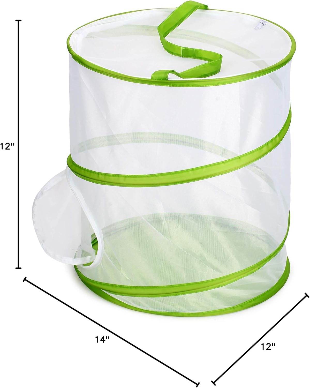 Insect and Butterfly Habitat Cage Terrarium Pop-up 12" x 14" Tall