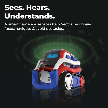 Anki Vector 2.0 AI ChatGPT Connected Robot Companion – Smart Autonomous Home Robot with Face Recognition and Voice Conversations - ChatGPT Subscription Required (Black)