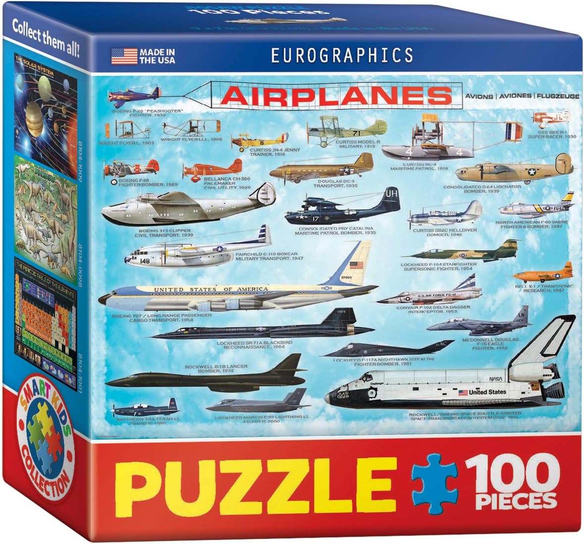 The Solar System 100 Piece Jigsaw Puzzle - Colors A
