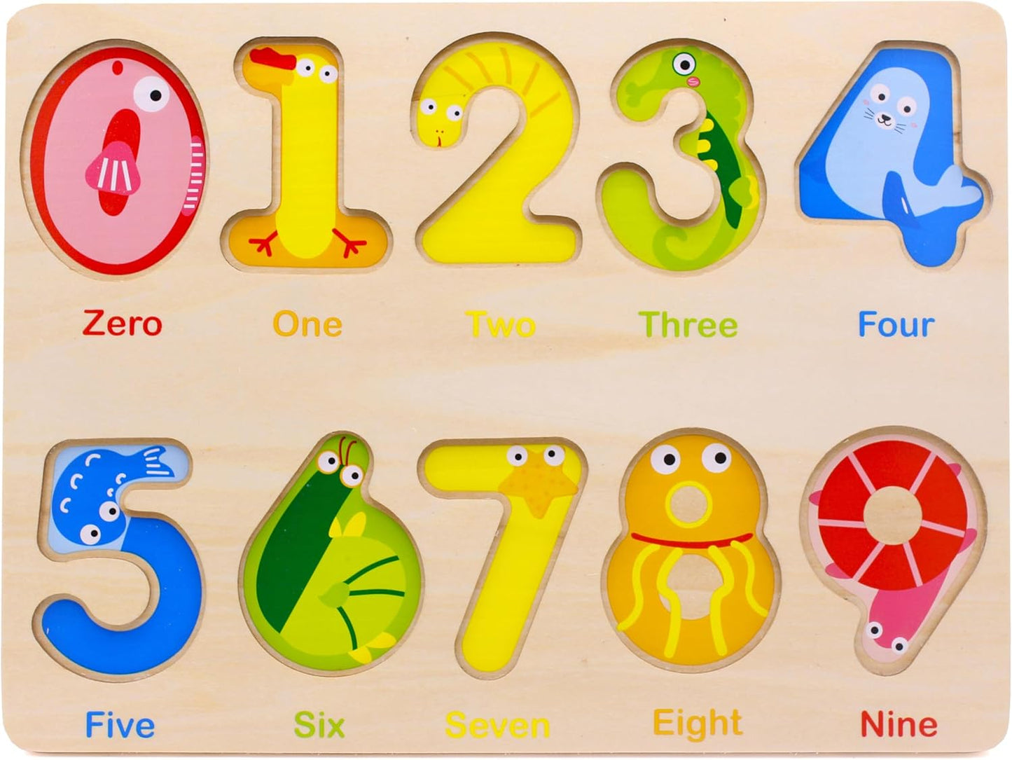 You&Xi Toddler Puzzles for Kids Age 3-4 Years Old-Wooden Learning Alphabet Preschool Puzzles…