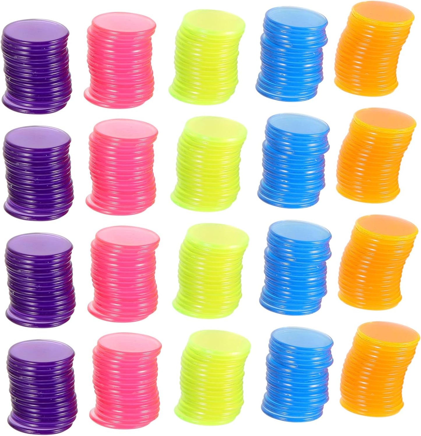 300pcs Bingo Counting Chips Markers for Gaming Parties Educational Activities Lightweight Convenient Bingo Game Props for Family Fun