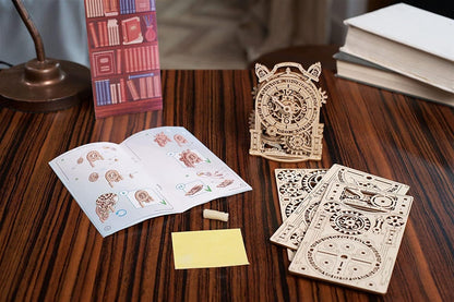 UGEARS Old Clock Tower 3D Wooden Puzzles for Adults - Wooden Model Kits for Adults Clock Kit for Do It Yourself Wood Building Kit for Adult Mechanical Puzzle Brain Teaser, Hobby Set