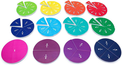 Junior Learning Fraction Segments,Assorted