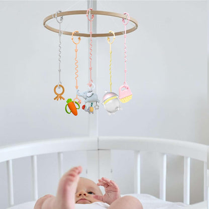 Toy Straps for Baby,RTMOK Silicone Setpacifier Clip,Applies to Car Seat Toy,Teether Toy,High Chair,Stroller Accessories,Baby Toy Clips,Cribs,Rocking Chair