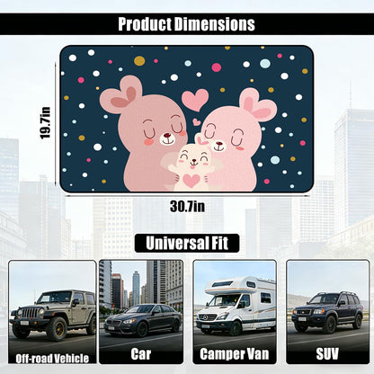 Magnetic Car Window Shade for Baby,Blackout Car Window Curtain,Car Shades for Side Windows,Sun Shade for Car Window baby,Cartoon Pattern Car Window Cover,UV Protection &Heat Blocking(Underwater World)