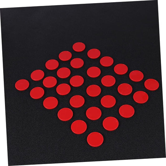 200pcs Colorful Counting Chips for Bingo Games Learning Tokens for Home School Red for Math Sorting and Patterning Activities