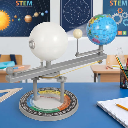 Alipis Sun Earth Moon Orbital Model Educational Astronomy Teaching Aid Solar System Model for School Home Science